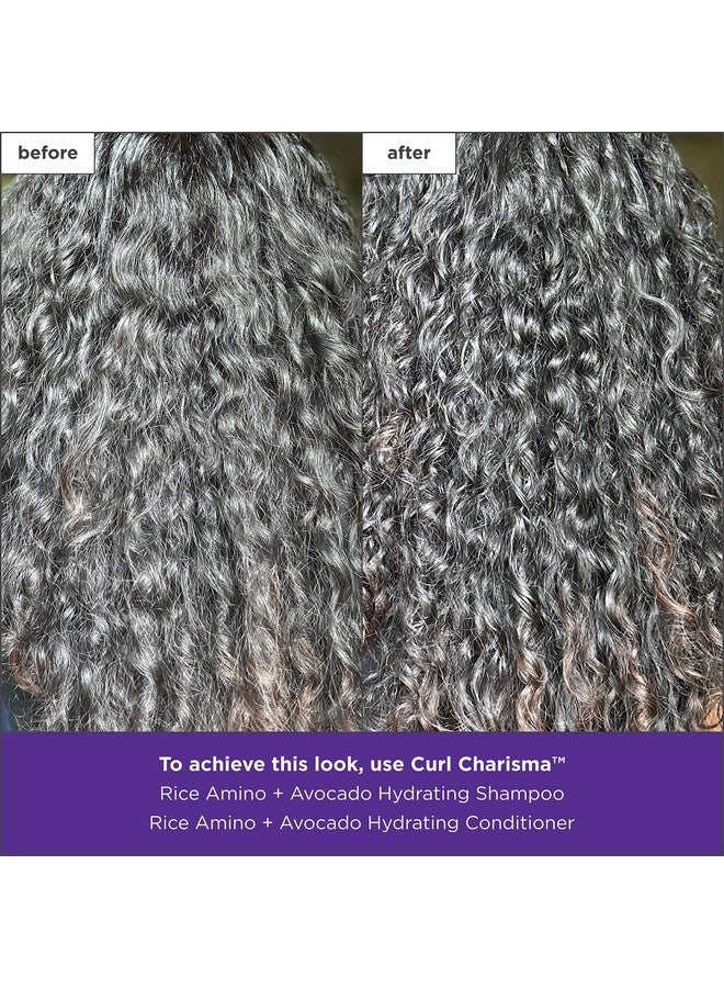 بريوجيو بلسم مرطب بريوجيو كيرل كاريزما بالأرز الأميني والأفوكادو، يُحدد ويرطب الشعر المموج والمجعد والمتعرج، ويقلل من التجعد، خالٍ من الكبريتات، نباتي، خالٍ من القسوة، 8 أونصة سائلة - Image 5