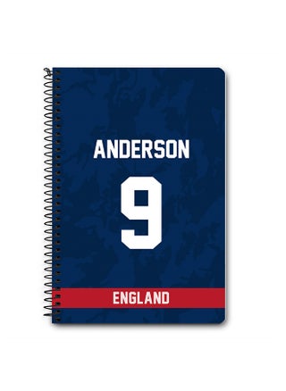 Designer A5 Spiral Notebook Memo Notepad Journal Player - James Anderson, Jersey Number -9 - pzsku/Z206A70364AF7145A5BB9Z/45/_/1695038601/3c71eea0-47d9-49b8-9921-c746b0b3d6f1