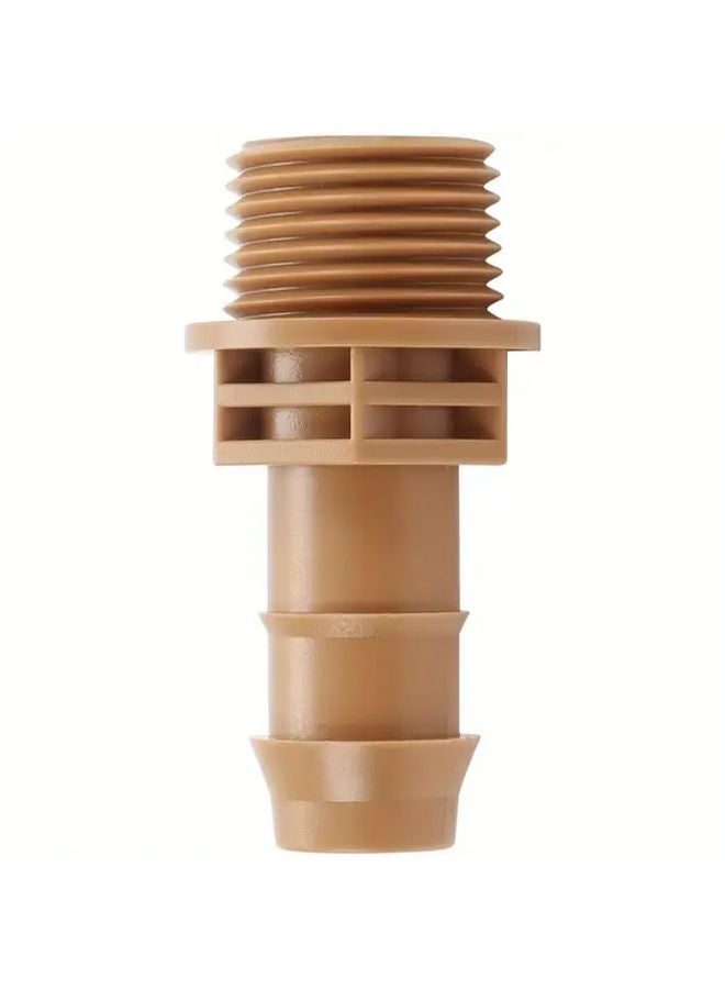 15Pcs 1 2 Inch PVC Drip Irrigation Adapter Fittings For American European Hoses - Image 2