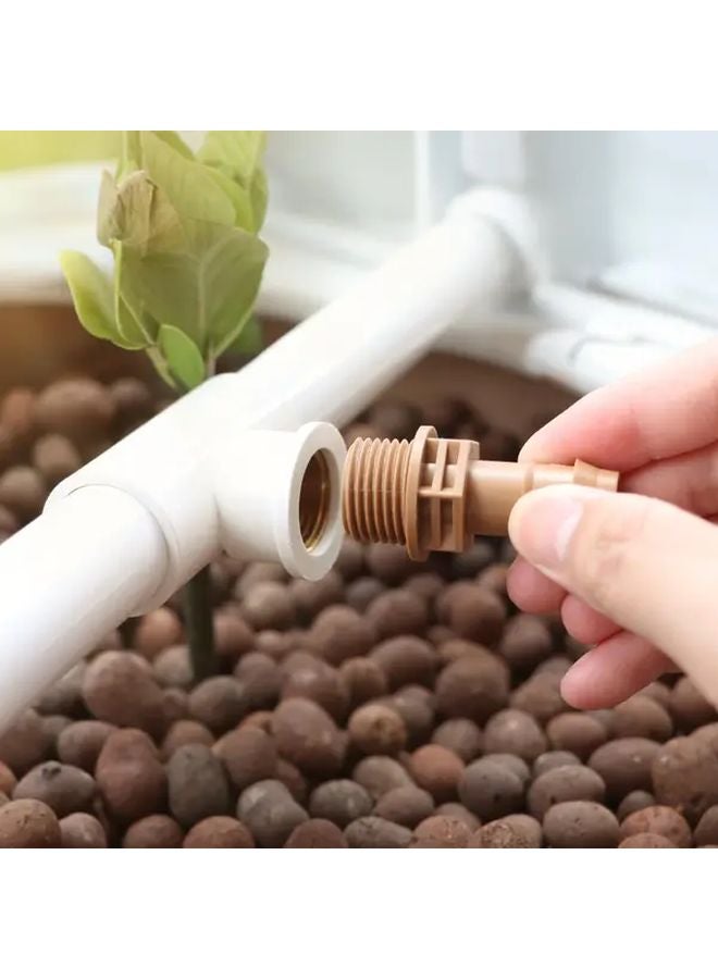 15Pcs 1 2 Inch PVC Drip Irrigation Adapter Fittings For American European Hoses - Image 3