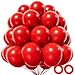 KAWKALSH Red Balloon 110pcs 12 Inch Thickened Red Latex Helium Balloons for Graduation Wedding Independence Day Valentines Day Memorial Day Christmas Engagement Birthday Party Decorations - Image 2