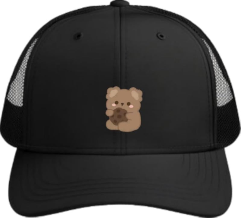 bear Baseball cap Black 4