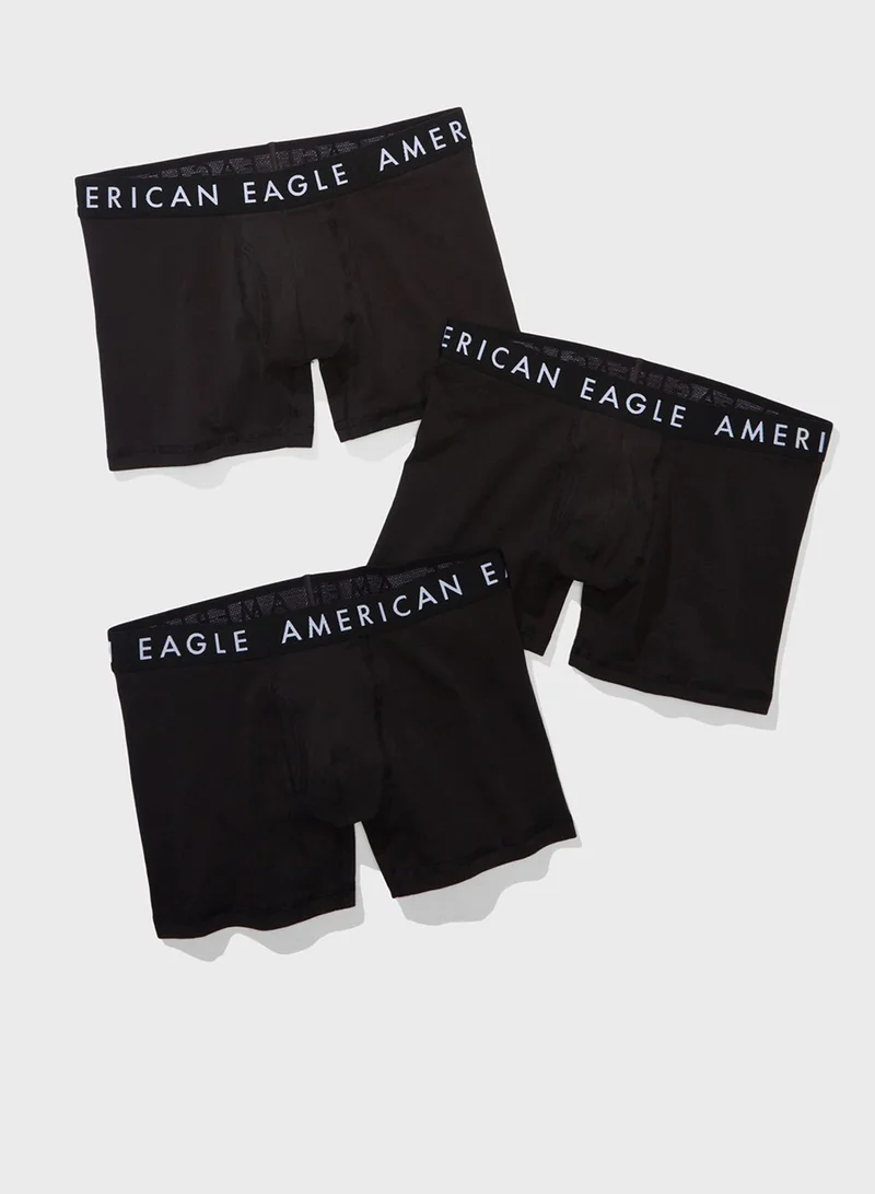 امريكان ايجل 3 Pack Classic Logo Band Boxer