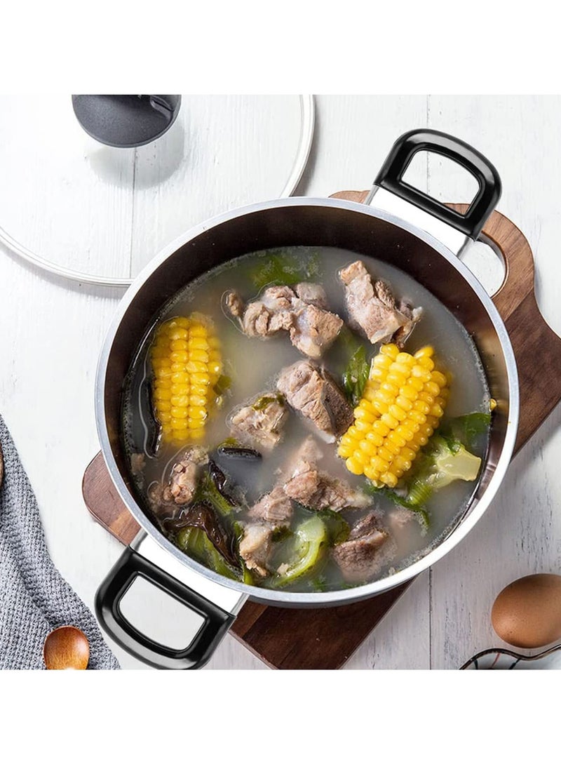 SYOSI 4 Pack Pot Short Side Handles Handle Metal Pressure Pan Ear Replacement Cooker Steamer Sauce Black Suitable For 2 Or 1 Hole Type  - Image 4
