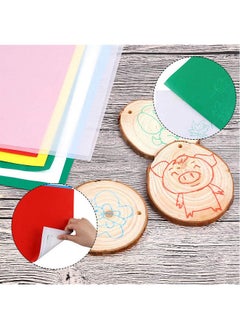 Oubaka 100 Sheets Carbon Transfer Paper Tracing Paper Carbon Graphite Copy Paper With 5 Pieces Embossing Styluses Stylus Dotting Tools For Wood Paper Canvas And Other Art Surfaces 8.3 X 11.7Inch  - Image 5
