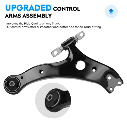 AEagle 10PCS for 2002-2003 Toyota Camry Lexus ES300 Front Lower Control Arm w/Ball Joint + Tie Rod Ends + Sway Bar Left & Right Suspension Kit K620334 K620333 K90346 K90347 EV420 ES3600 ES3601 K90344 - Image 2