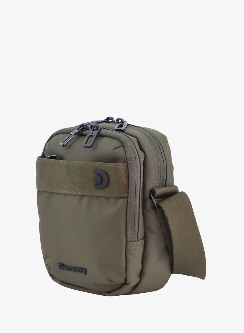 Discovery Downtown Shoulder Bag Unisex – Eco-Friendly Dual-Compartment Bag with RFID Pocket, Key Holder & Adjustable Strap | Work, Travel & Daily Use