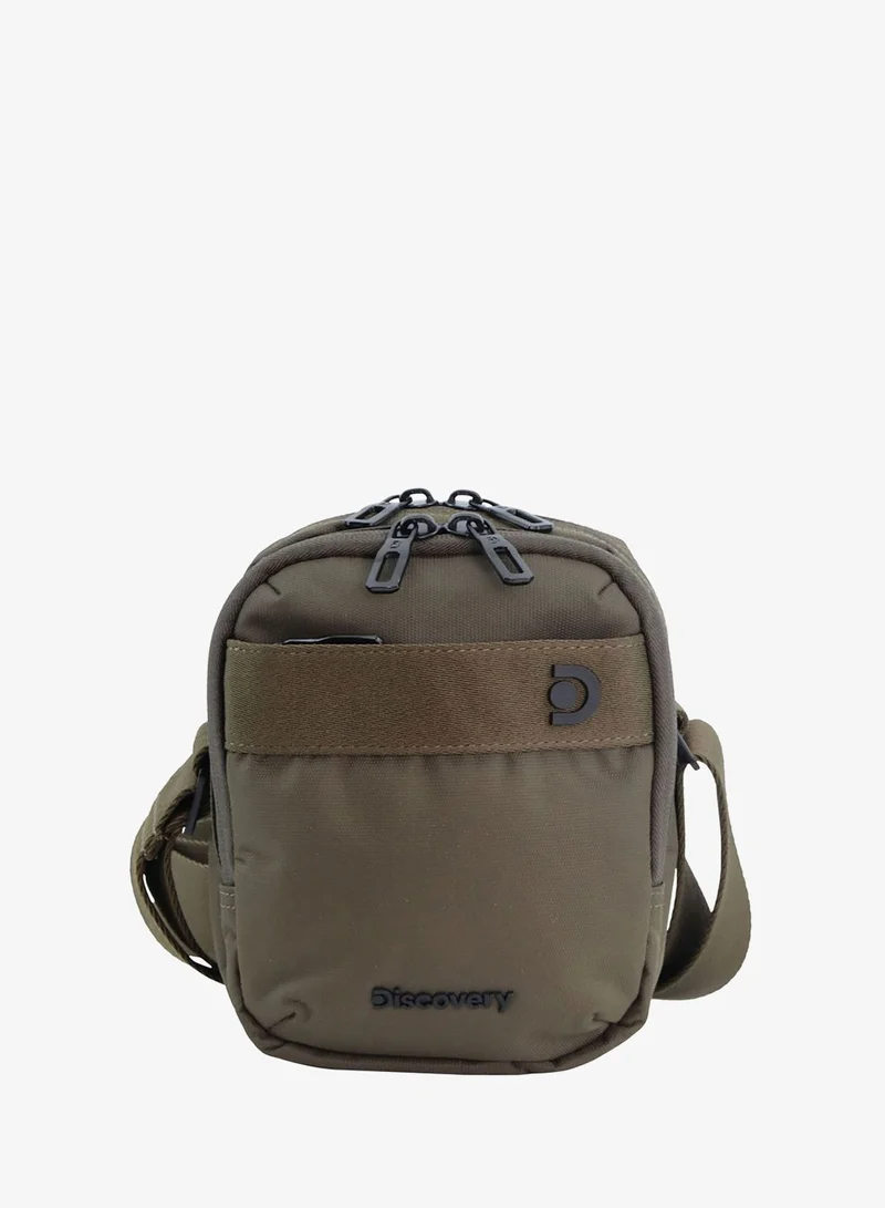 Discovery Downtown Shoulder Bag Unisex – Eco-Friendly Dual-Compartment Bag with RFID Pocket, Key Holder & Adjustable Strap | Work, Travel & Daily Use