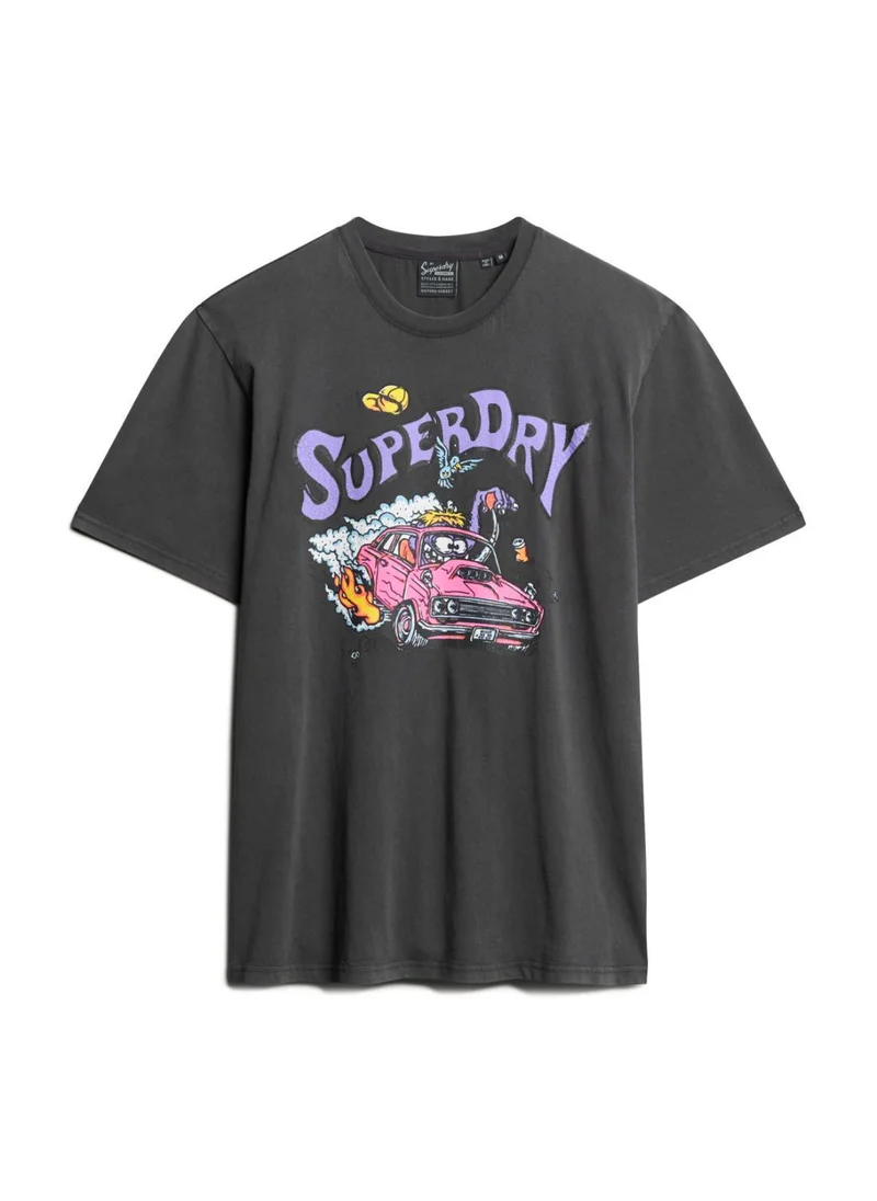 Superdry DRAGNUT ODD RODS LOOSE TSHIRT