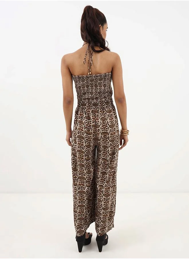 استوديو أول Midnight Muse Halter Jumpsuit