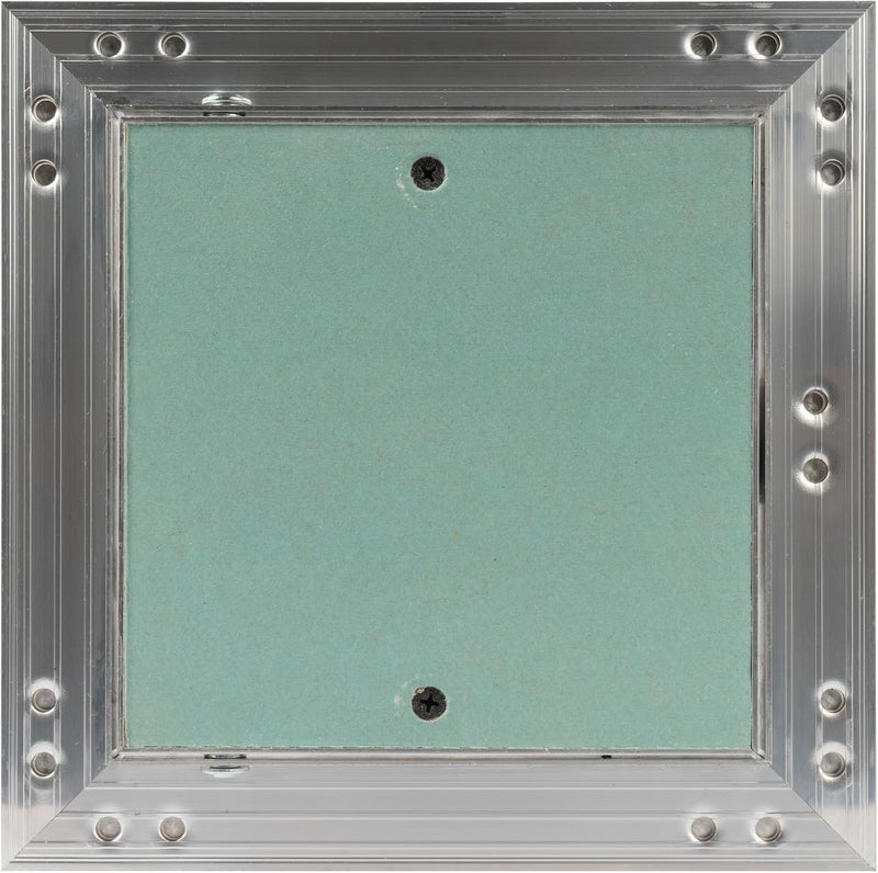 ECOPRO VENT 6" x 6" Inch Aluminum Drywall Access Panel - Service Shaft Door - Plumbing, Electricity, Heating, Alarm Wall Inspection hatch for Drywall - Bathroom Service Access Hole Cover - Image 2