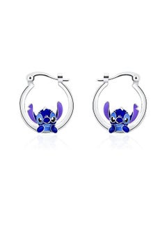 Generic Stitch Anime Earrings Eardrop Stud Gift Cosplay Prop Jewelry 