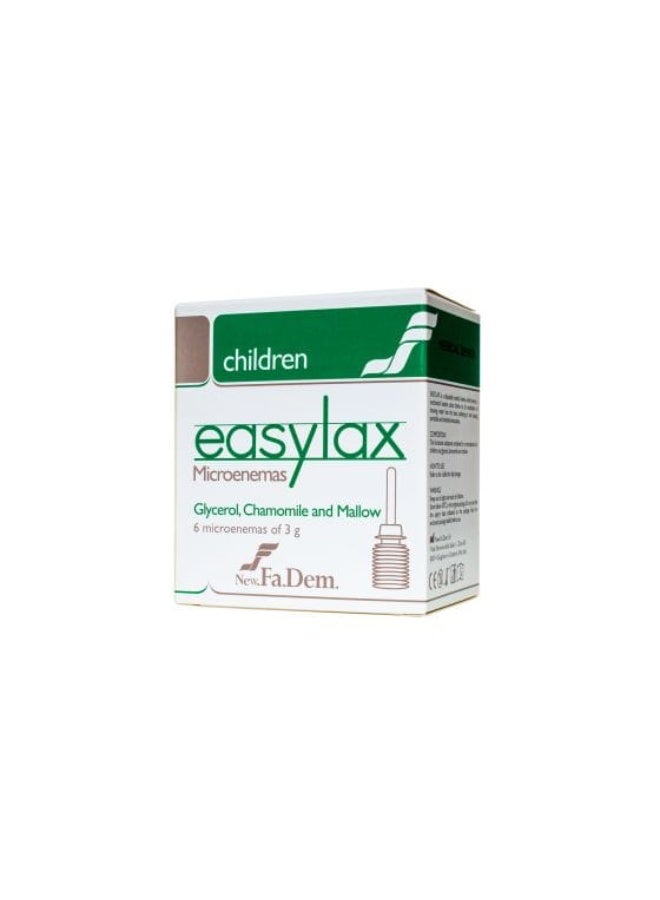 Easylax Microenemas Children 6 S