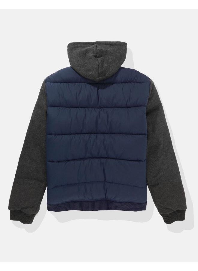 American Eagle - Zip Through Puffer Jacket - Image 1