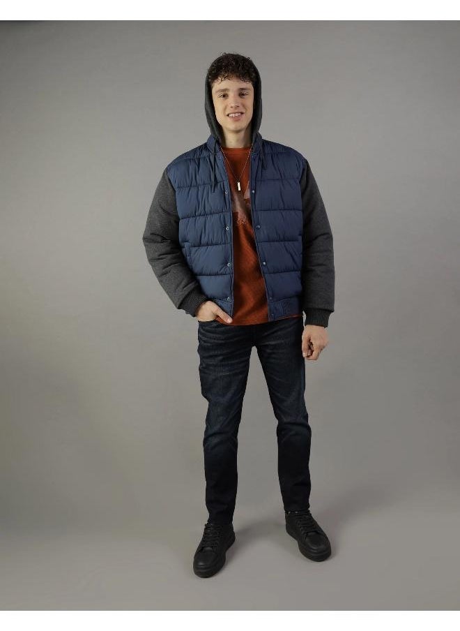 American Eagle - Zip Through Puffer Jacket - Image 1