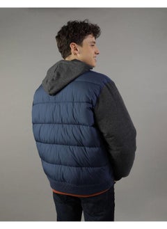 American Eagle Zip Through Puffer Jacket  - Image 2