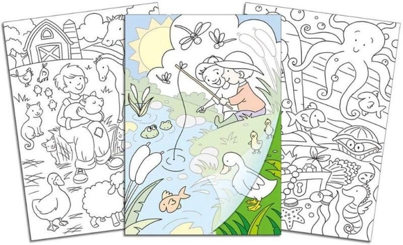 Galt Tracing and Colouring Book - Image 2