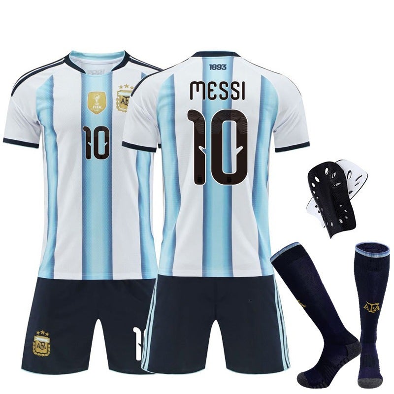2026 New Argentina Home Football Jersey 11 Di Maria 21 Dybala World Cup No. 10 Messi Jersey - Image 2