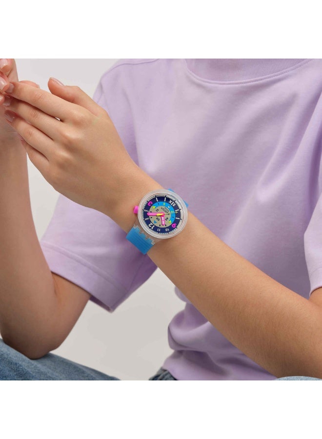 Swatch SWATCH NEON HIELO SB01K400 Unisex - Image 3