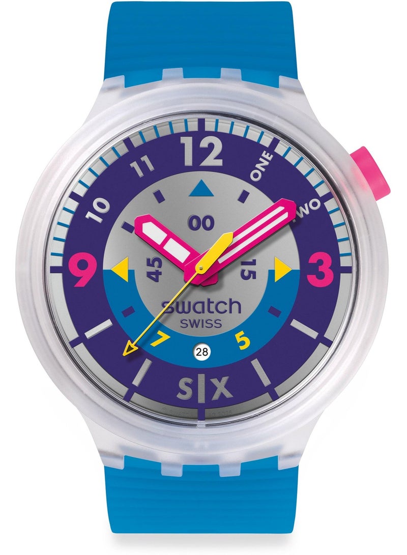 Swatch SWATCH NEON HIELO SB01K400 Unisex - Image 1