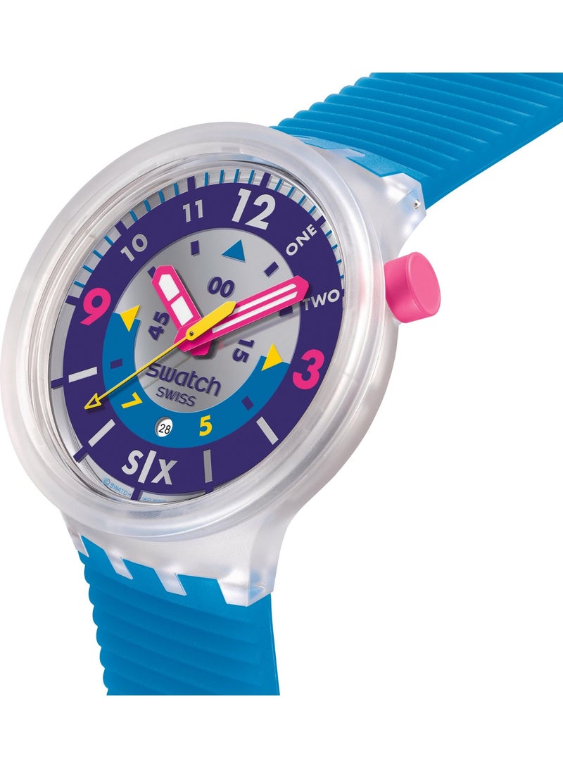 Swatch SWATCH NEON HIELO SB01K400 Unisex - Image 5