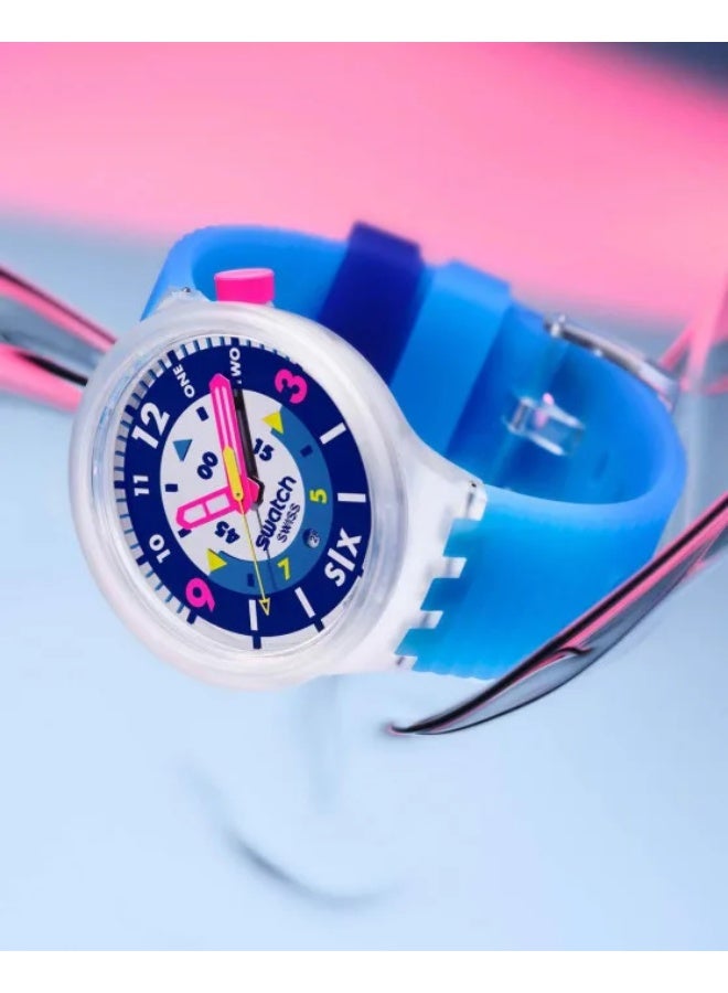 Swatch SWATCH NEON HIELO SB01K400 Unisex - Image 2