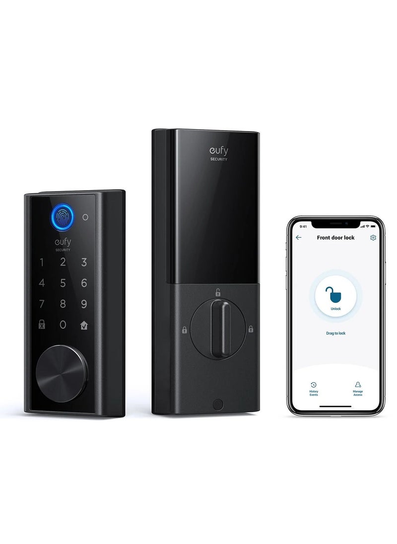 eufy - Eufy Security Smart Lock Touch & Wi-Fi, Fingerprint Scanner, Keyless Entry Door Lock - Image 1