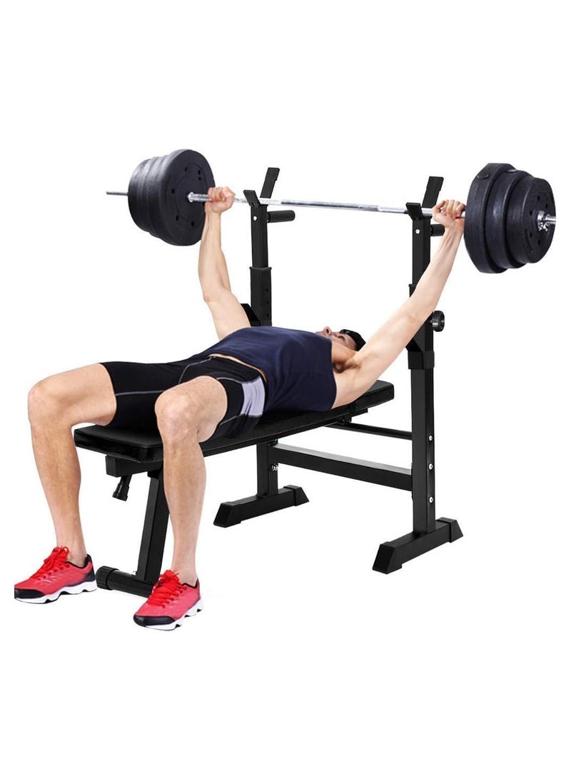 ULTIMAX Adjustable Weight Bench dumbbell flat stool/Chair Sit-up Bench Household barbell bed fitness equipment Weight-lifting bed Professional bird bench multi-function foldable bench press  - Image 2