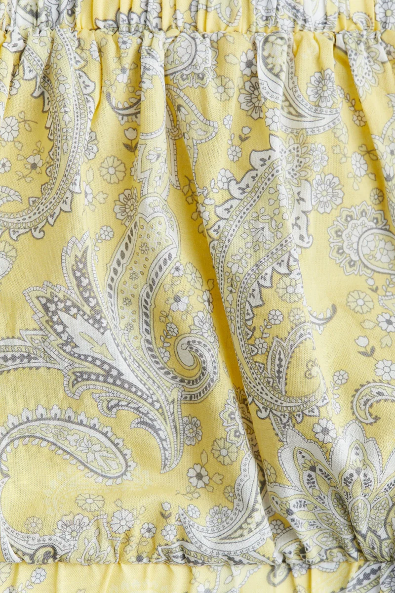 H&M Lacing-detail cotton blouse