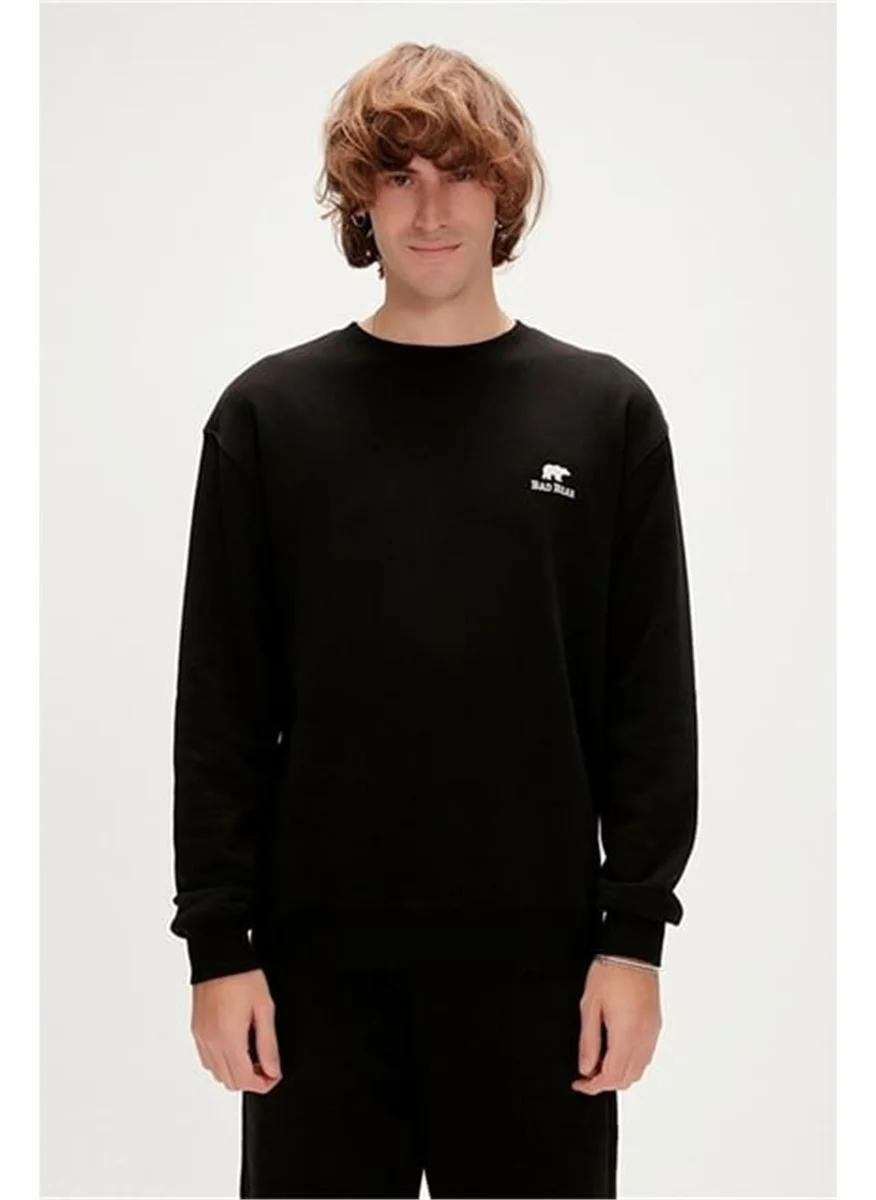 باد بير 24.02.12.020 Panther Crewneck Men's Sweat Night