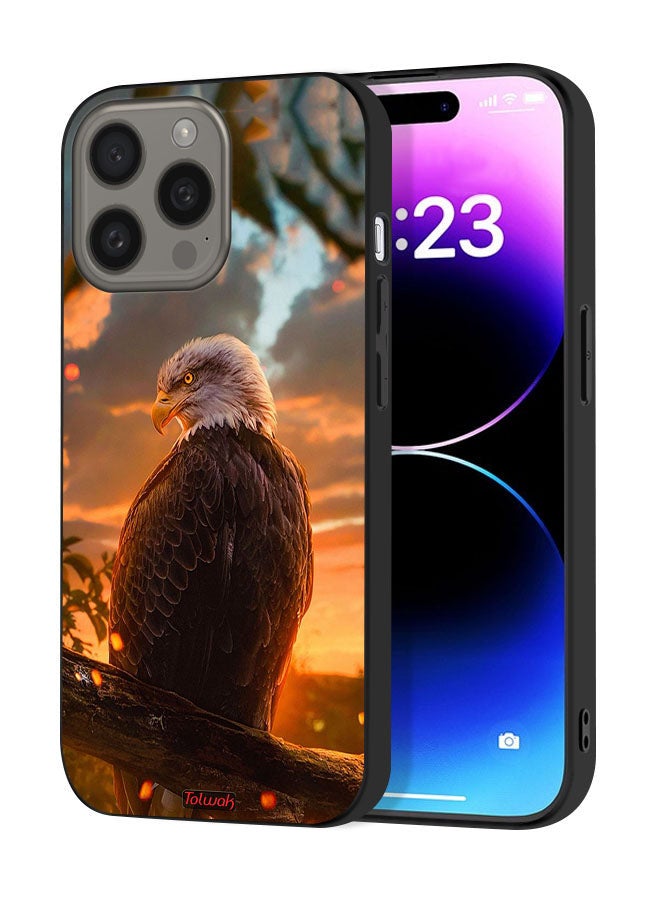 Tolwak Apple iPhone 15 Pro Protective Case Cover Eagle - Image 1