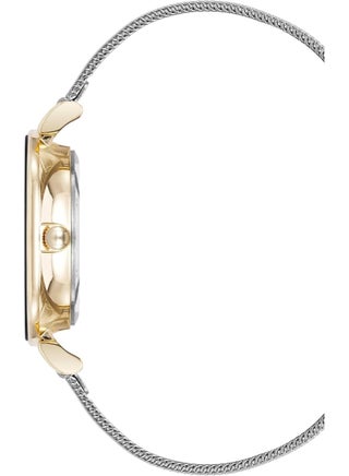 Anne Klein Women's Glitter Accented Mesh Bracelet Watch - view 2