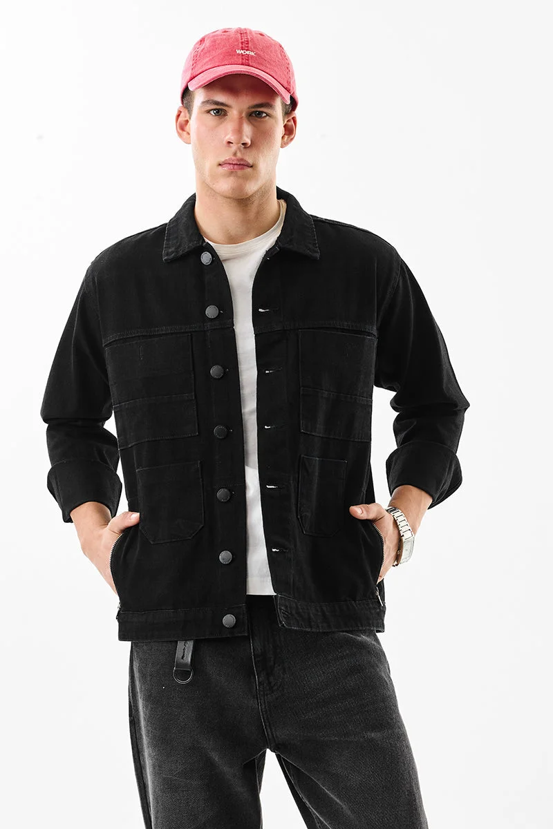 SNITCH Multi Pocket Denim Jacket