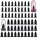 Opvixi Tire Repair Screws 60 PCS Vacuum Tire Plug Kit Spiral Rubber Nail Tire Plugs Screw Type Fast Tool Self Screw in Tire Plugs Tire Repair Kit for Car Truck Motorcycle Tire Puncture Repair - Image 2