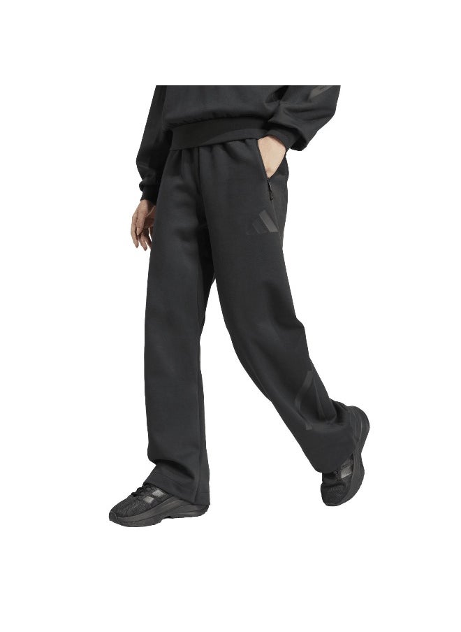 Adidas Adidas W Z.N.E. Bar Pt Black Training Pants For Women Xs  - Image 3