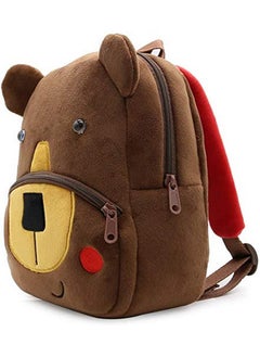 Blue Tree blue tree Cute Kids Backpack Toddler Bag Plush Animal Cartoon Mini Travel Bag for Baby Girl Boy 1-6 Years (Blue Cat-Bear)  - Image 4