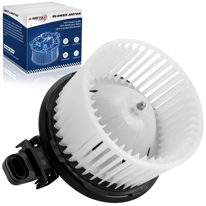 ANAFTULY AC Blower Motor Fan Replacement Fits for 2007 2008 Ford Expedition Lincoln Navigator HVAC Heater Blower Motor Fan Assembly Replace 700225 7L1Z19805D 2311711