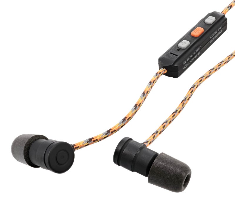 Walker's سماعة رأس عنق بلوتوث مرنة من ووكر مع حماية سمعية سلبية 30 NRR مع كابل شحن USB بطول 12" وحافظة EVA - Image 5