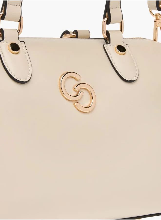 سيليست Solid Tote Bag with Handles and Zip Closure