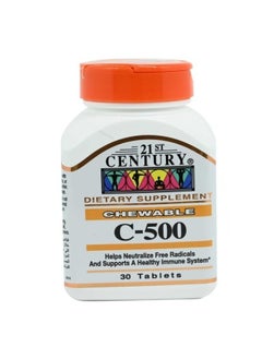21st Century Chew. Vitamin C-500 Tab 30's