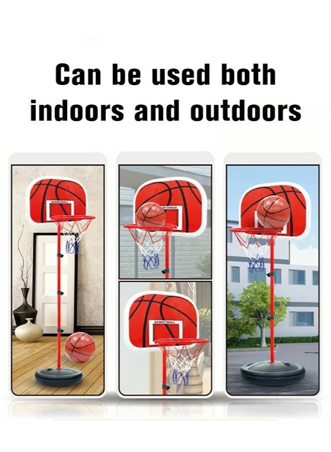 gogolove Basketball Hoop for Kids, Basketball Hoop Stand, Adjustable Height 150-180cm(59-70inch), Toddler Basketball Hoop for Boys Girls Age 8-12 Indoor Outdoor Play, Birthday Gifts, Perfect Festiv - Image 5