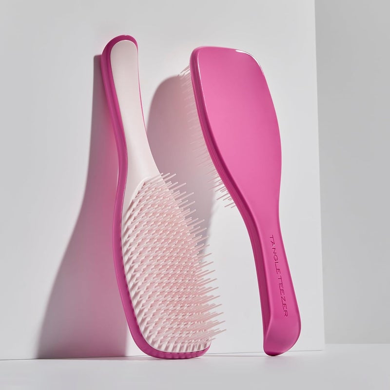 TANGLE TEEZER The Ultimate Detangler Hairbrush | For Wet & Dry Hair | Detangles All Hair Types | Reduces Breakage, Eliminates Knots | Two-Tiered Teeth & Comfortable Handle | Raspberry Rouge - Image 5
