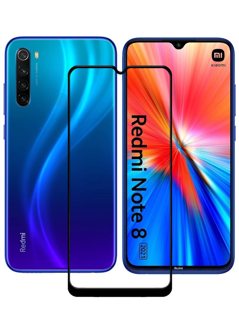 ACLIX Antistatic ESD Dustproof Premium Quality High Definition Tempered Glass Screen Protector Designed For Xiaomi Redmi Note 8 - Image 1