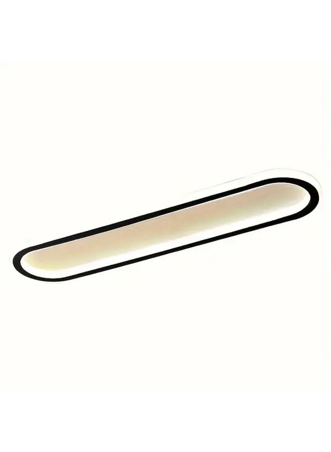 Black 60cm LED Ceiling Light 3000K Aluminum Modern For Living Room Bedroom Kitchen - Image 5