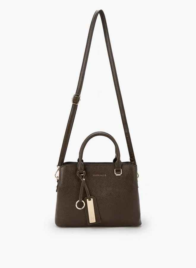 فلورا بيلا من شو إكسبرس حقيبة يد صلبة بحزام قابل للفصل