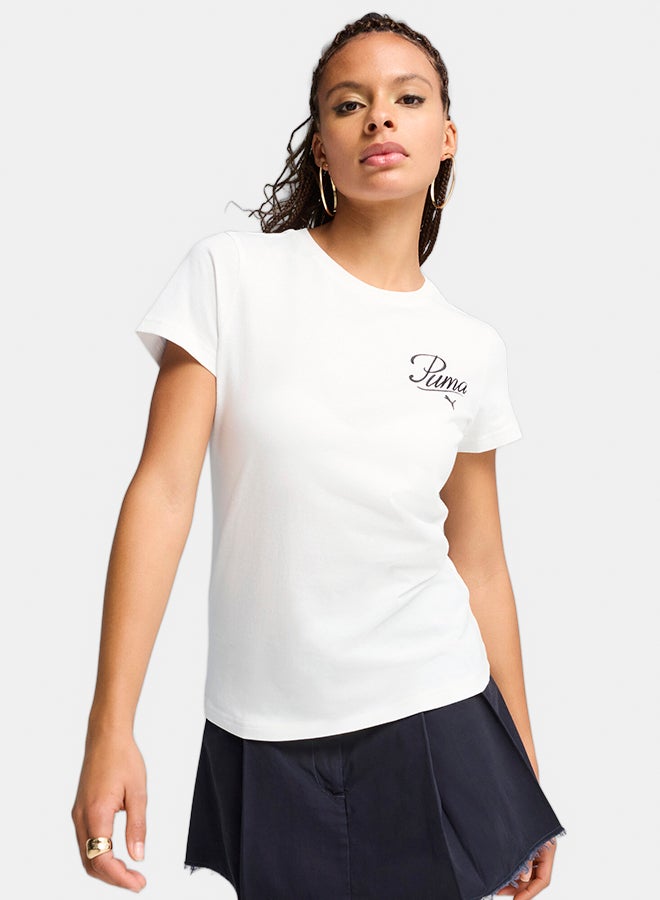 PUMA Ess Script Tee - Image 1