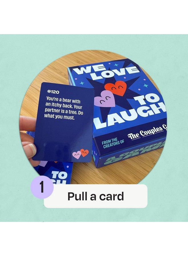 DSS Games We Love to Laugh [Couples Game for 2 Players | Hilarious Relationship Card Game for Date Night, Anniversaries, Game Night | Couples Gift Idea, Don’t Laugh Couples Edition, Try Not to Laugh Game] - Image 4