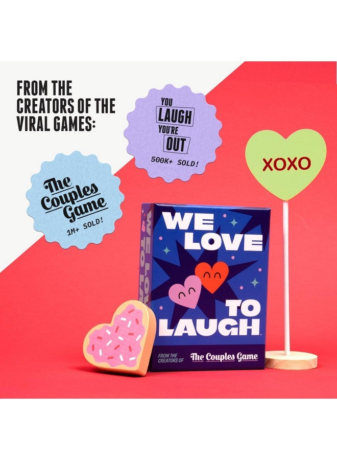 DSS Games We Love to Laugh [Couples Game for 2 Players | Hilarious Relationship Card Game for Date Night, Anniversaries, Game Night | Couples Gift Idea, Don’t Laugh Couples Edition, Try Not to Laugh Game] - Image 2