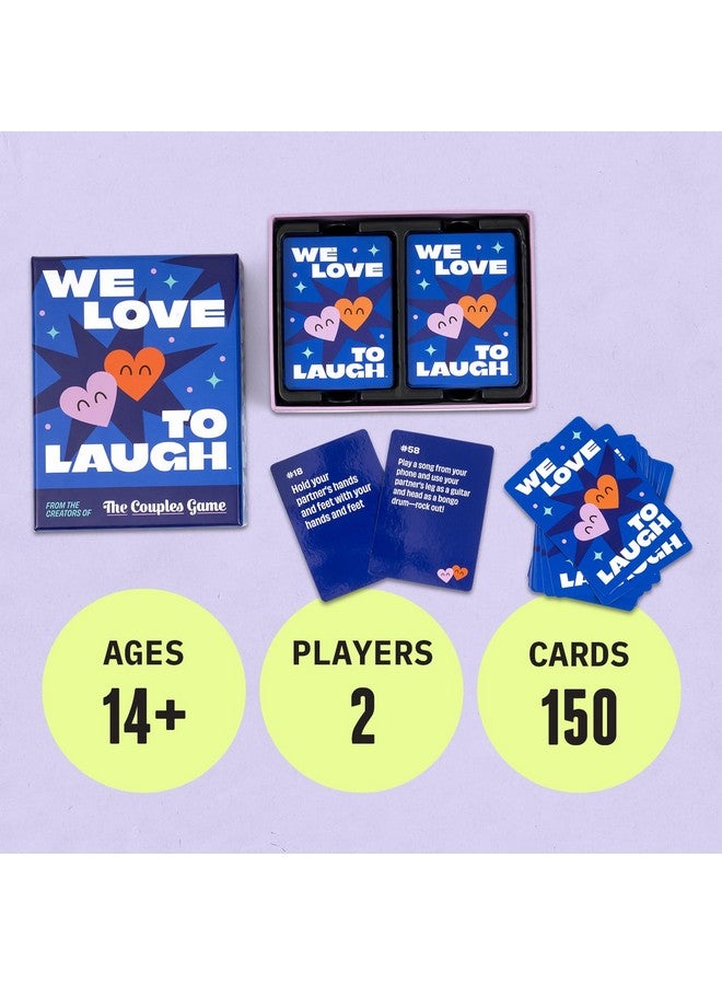 DSS Games We Love to Laugh [Couples Game for 2 Players | Hilarious Relationship Card Game for Date Night, Anniversaries, Game Night | Couples Gift Idea, Don’t Laugh Couples Edition, Try Not to Laugh Game] - Image 3