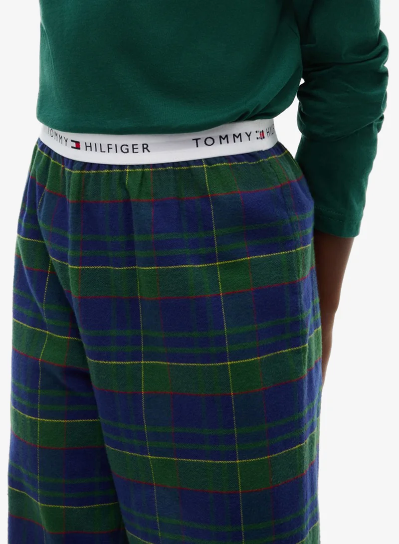 Tommy Hilfiger  Signature Check Long Sleeve Pyjama Set for Men | Best Price UAE